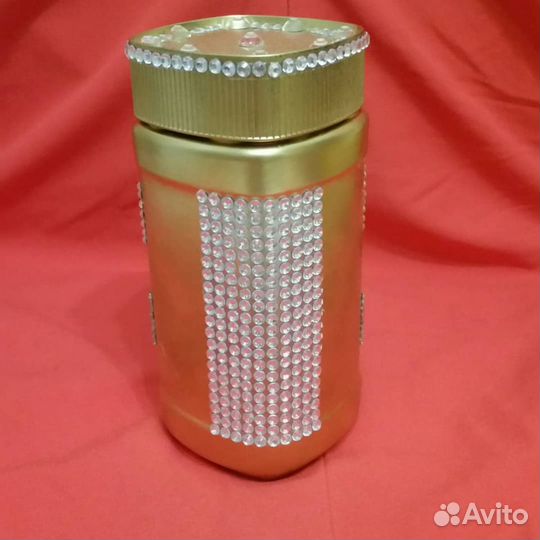 Баночка для кофе со стразами