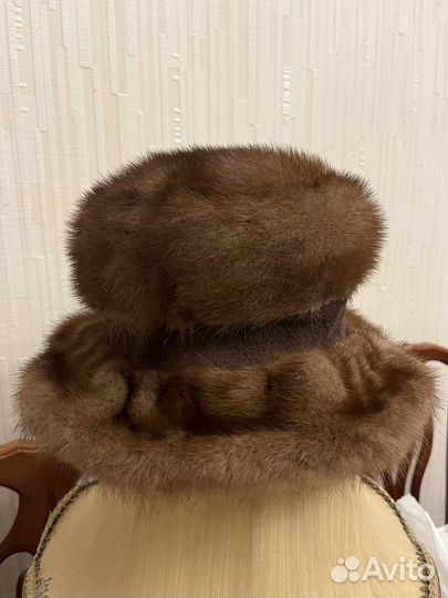 Шляпа женская норковая