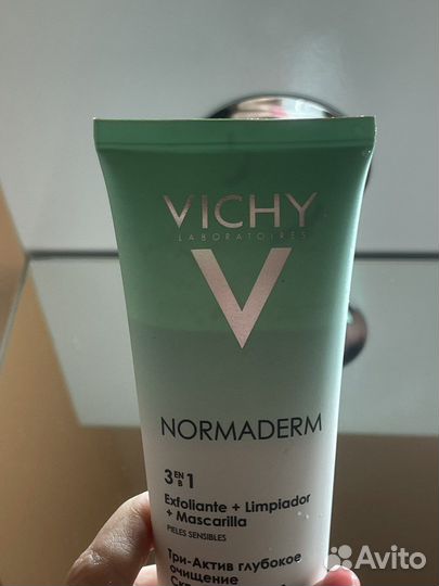 Vichy Normaderm Очищающее средство 3 в 1