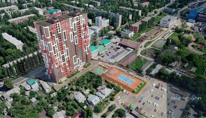 3-к. квартира, 97,6 м², 16/25 эт.