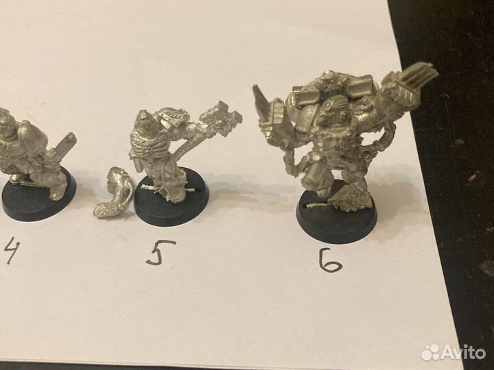 Warhammer 40k space marine’s разные чемпионы