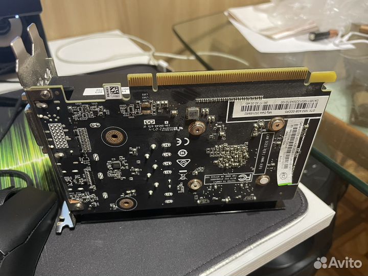 Видеокарта GeForce gtx 1650 4гб
