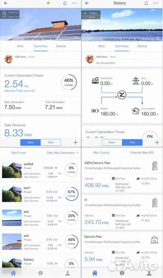 Гибридный солнечный инвертор sofar HYD 3000-ES