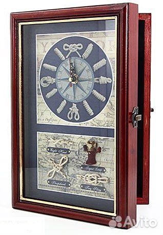 Ключница с часами