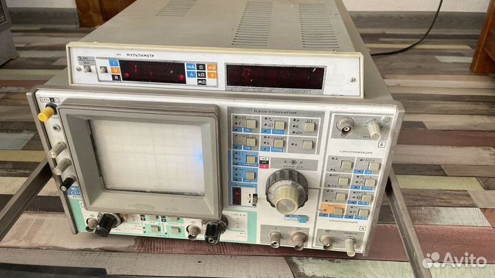 Осциллограф,частотомер СССР