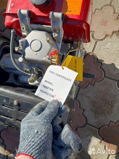 Двигатель 186FE дизельный для мотоблока