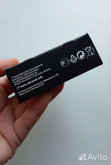 Батарейки Duracell D новые
