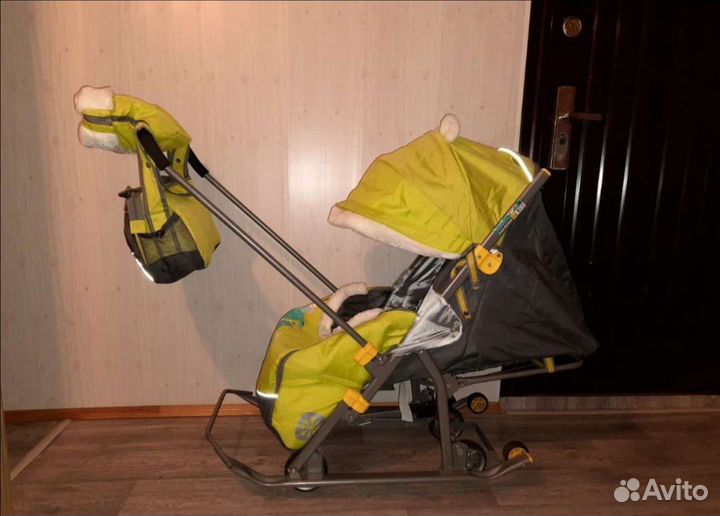 Санки-коляска