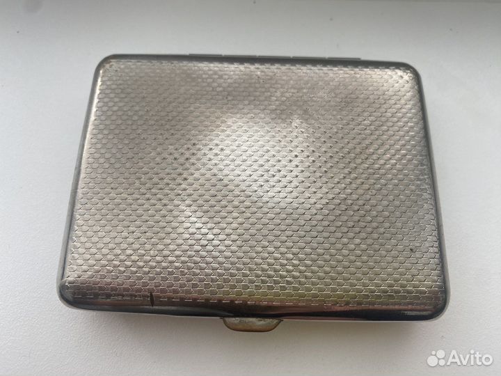 Портсигар Лошади металл