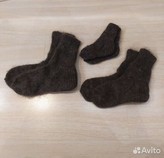 Носки вязанные