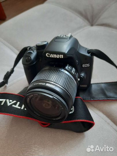 Зеркальный фотоаппарат canon EOS 500 D