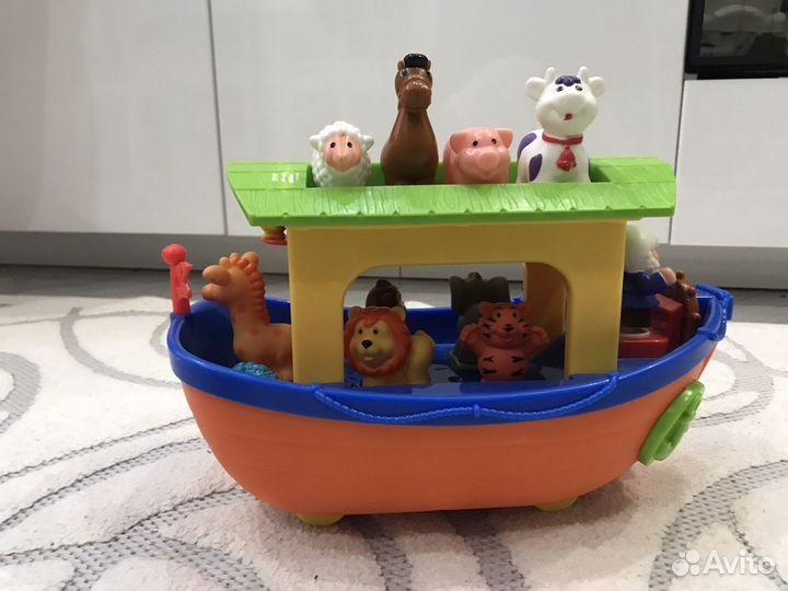 Игрушка Корабль ноев ковчег с музыкой