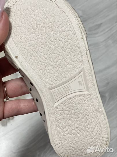 Кеды доч девочек zara baby 24 р