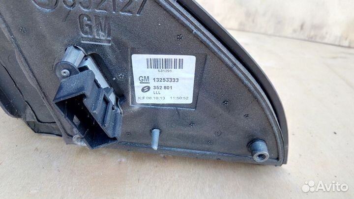 Зеркало Переднее левое на Опель Вектра Ц