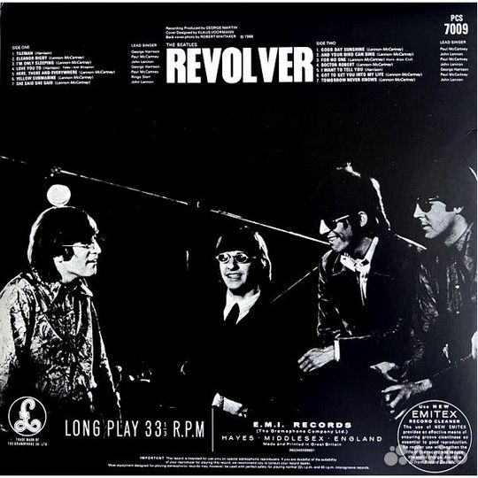 Виниловая пластинка The Beatles - Revolver: 2022 M
