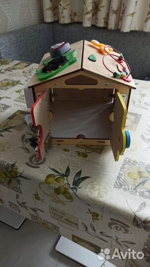 Бизиборд домик большой