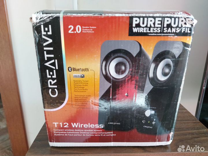 Creative T12 Wireless (В идеале, полный комплект)