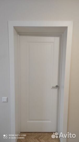 Дверь белая эмаль