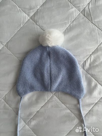 Шапка демисезонная для новорожденного (38-40)
