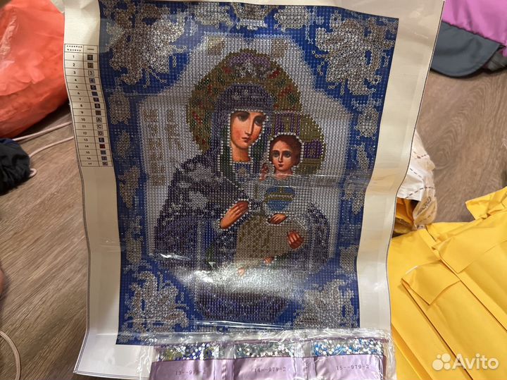 Алмазная мозаика вышивка Икона