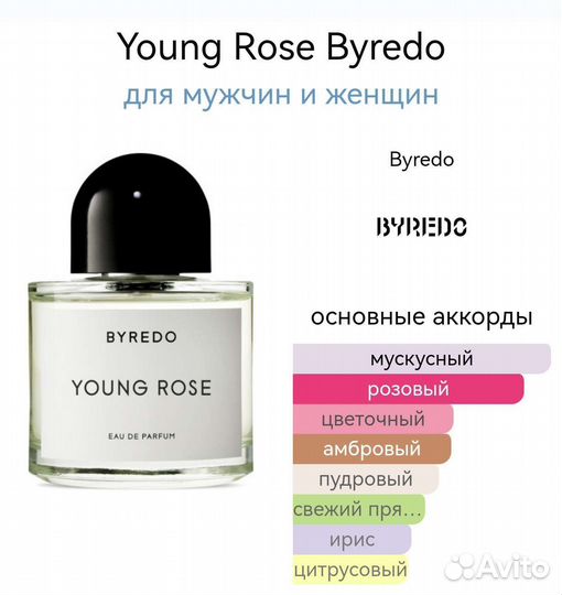 Парфюм Byredo Young Rose