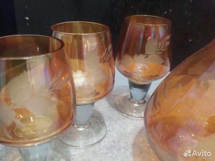 Рюмки с графином СССР