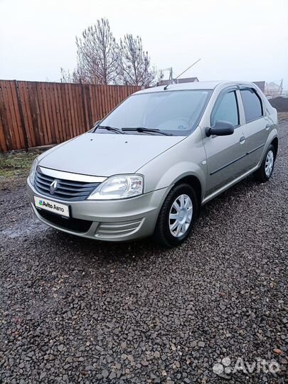 Renault Logan 1.6 AT, 2011, 206 000 км