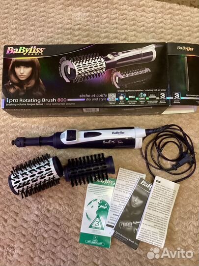 Фен-щётка BaByliss вращается