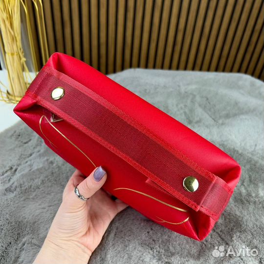 Косметичка clarins подарочный набор к новому году