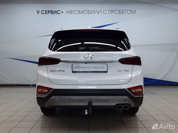 Hyundai Santa Fe 2.2 AT, 2019, 122 716 км