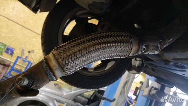 Ремонт гофры Toyota Camry 2017-2018