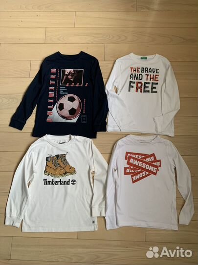 Кофты, лонгсливы. 7-8 Gap, Zara, H&M