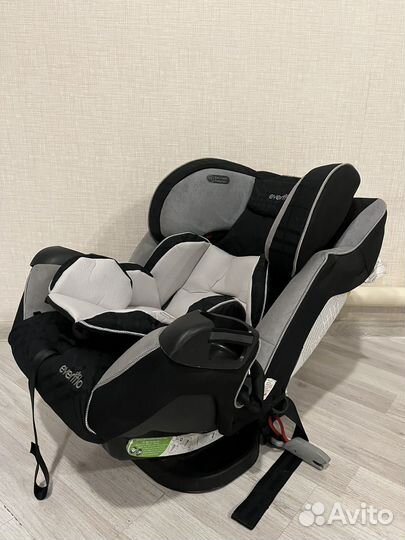 Автокресло 0+ и до 12 лет evenflo symphony