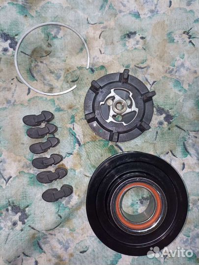 Шкив компрессора кондиционера audi
