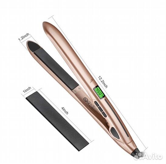 Выпрямитель для волос профессиональный 2 в 1