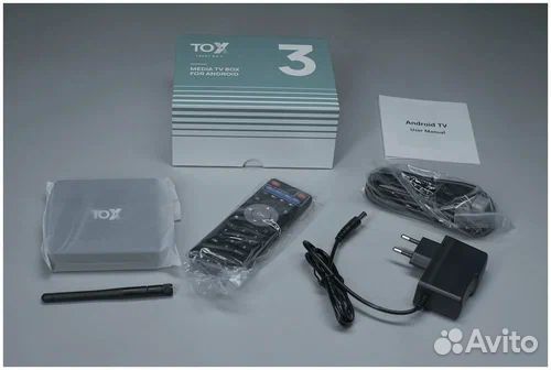 Тв Бокс Tox3 4/32 S905X4