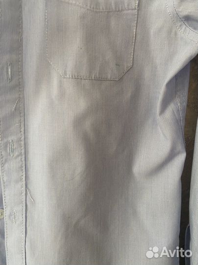 6 школьных рубашек на мальчика 140-146 размер