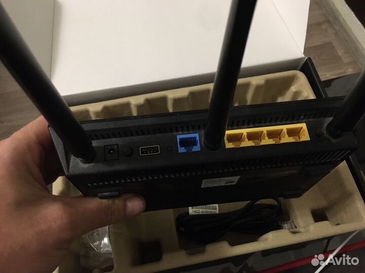 Роутер asus rt-ac66u wireless-ac1750