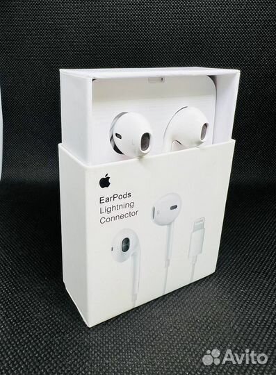 Наушники apple проводные EarPods Lightning