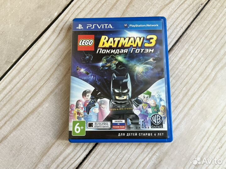 Lego Batman 3 Покидая Готэм PS Vita