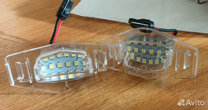 Подсветка номера на Аккорд