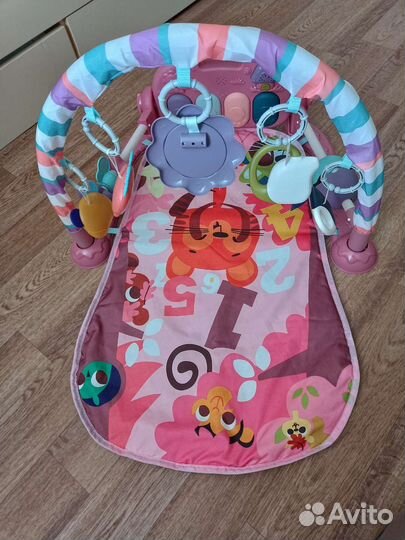 Развивающий коврик с пианино