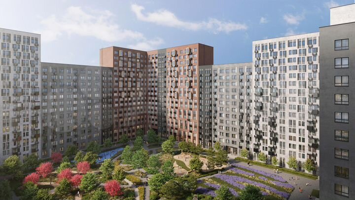 1-к. квартира, 34,6 м², 1/13 эт.