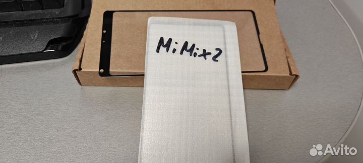 Защитное стекло 5D Xiaomi Mi Mix 2, Mi Mix 2S, чёр