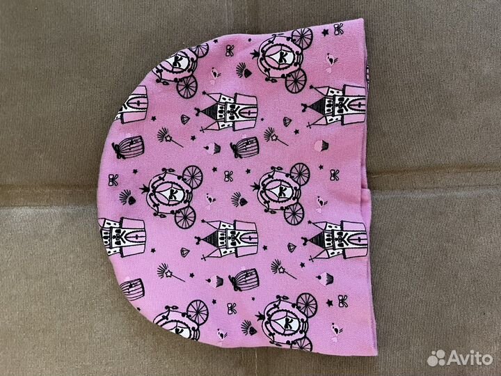 Шапка и снуд для девочки 44-48