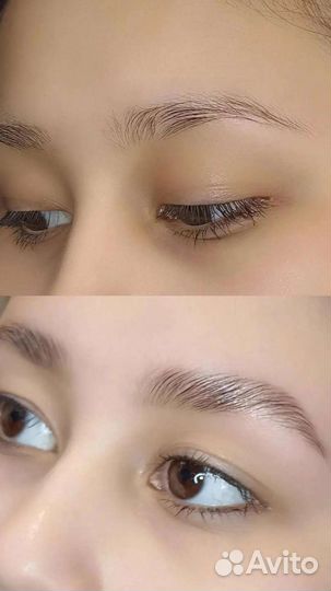 Окрашивание бровей/ду