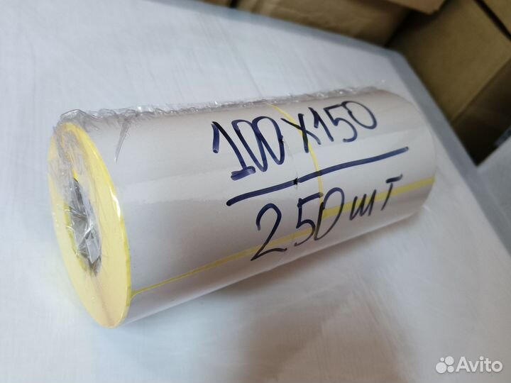 Термоэтикетки 100х150