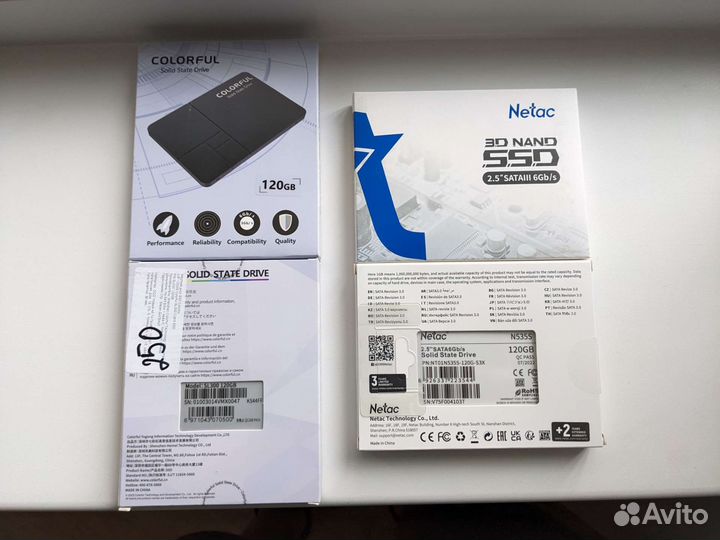 128 256 512 SSD/ссд диски+оптибей+гарантия