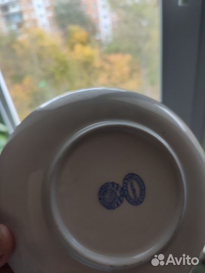 Старинные блюдца Лимож