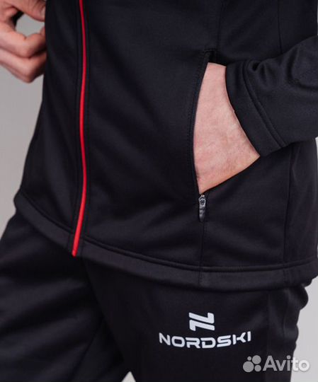 Лыжный разминочный, беговой костюм Nordski